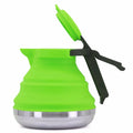 Collapsible Camping Kettle 42 OZ Green J106
