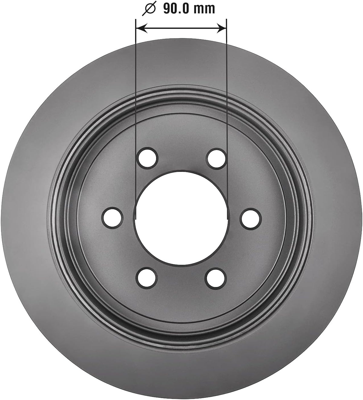 Pack of 2 Rear Brake Rotor B922493