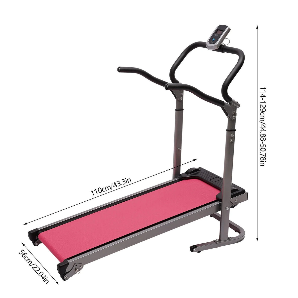 Folding Treadmill Compact Walking Running Machine N623