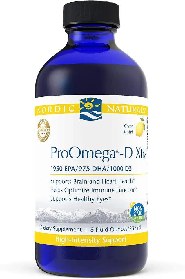 Lemon Flavor 8 oz 3400 mg Omega-3 Fish Oil V2654