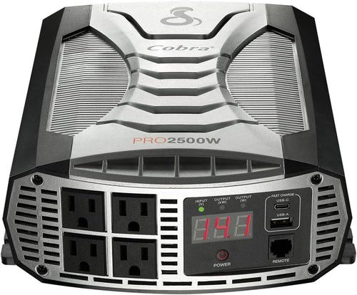 3000W Power Inverter with 4 AC Outlets and 2 USB Ports H340