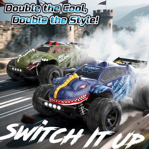 1:16 4WD Off-Road RC Monster Truck with 2 Batteries L600