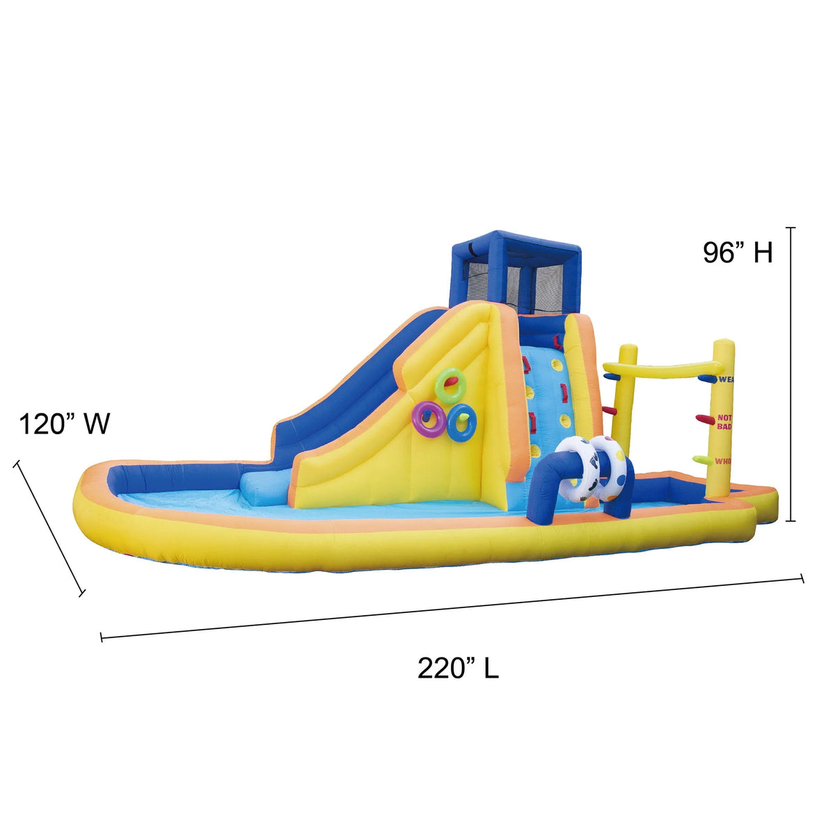 Inflatable Bouncer Water Game Park F741040