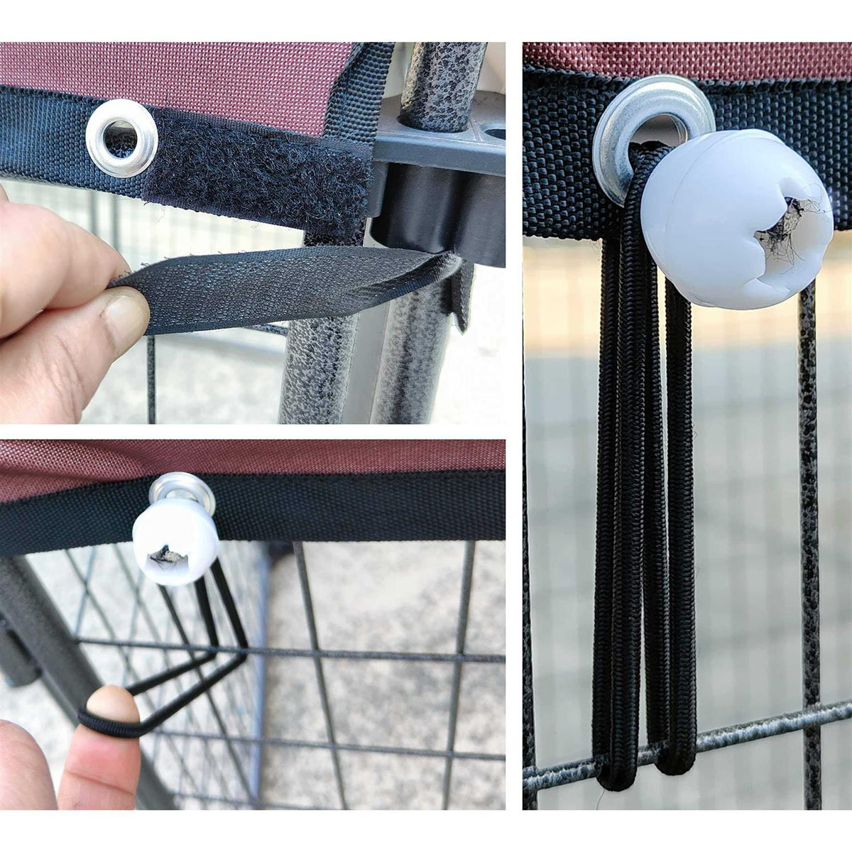 Dog Kennel Cover Top Replacement 4×4 P913