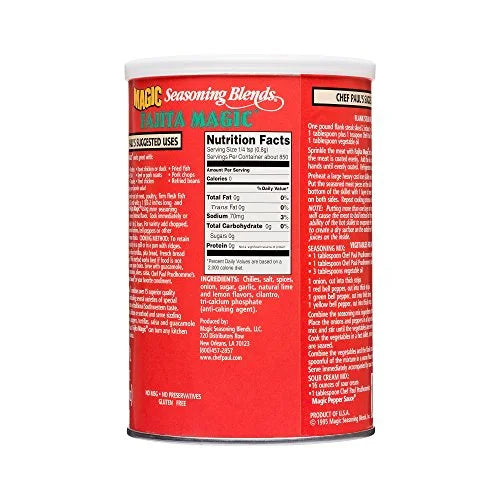 Fajita Seasoning 24-Ounce Canister C880760