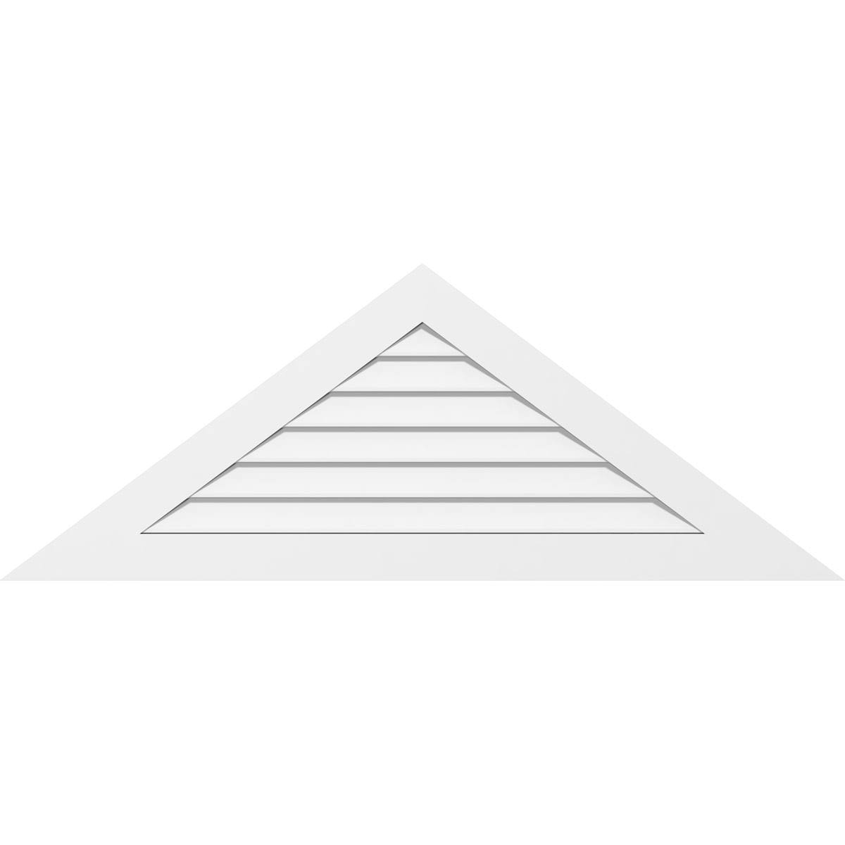 Triangle Surface Mount PVC Gable Vent Y1189