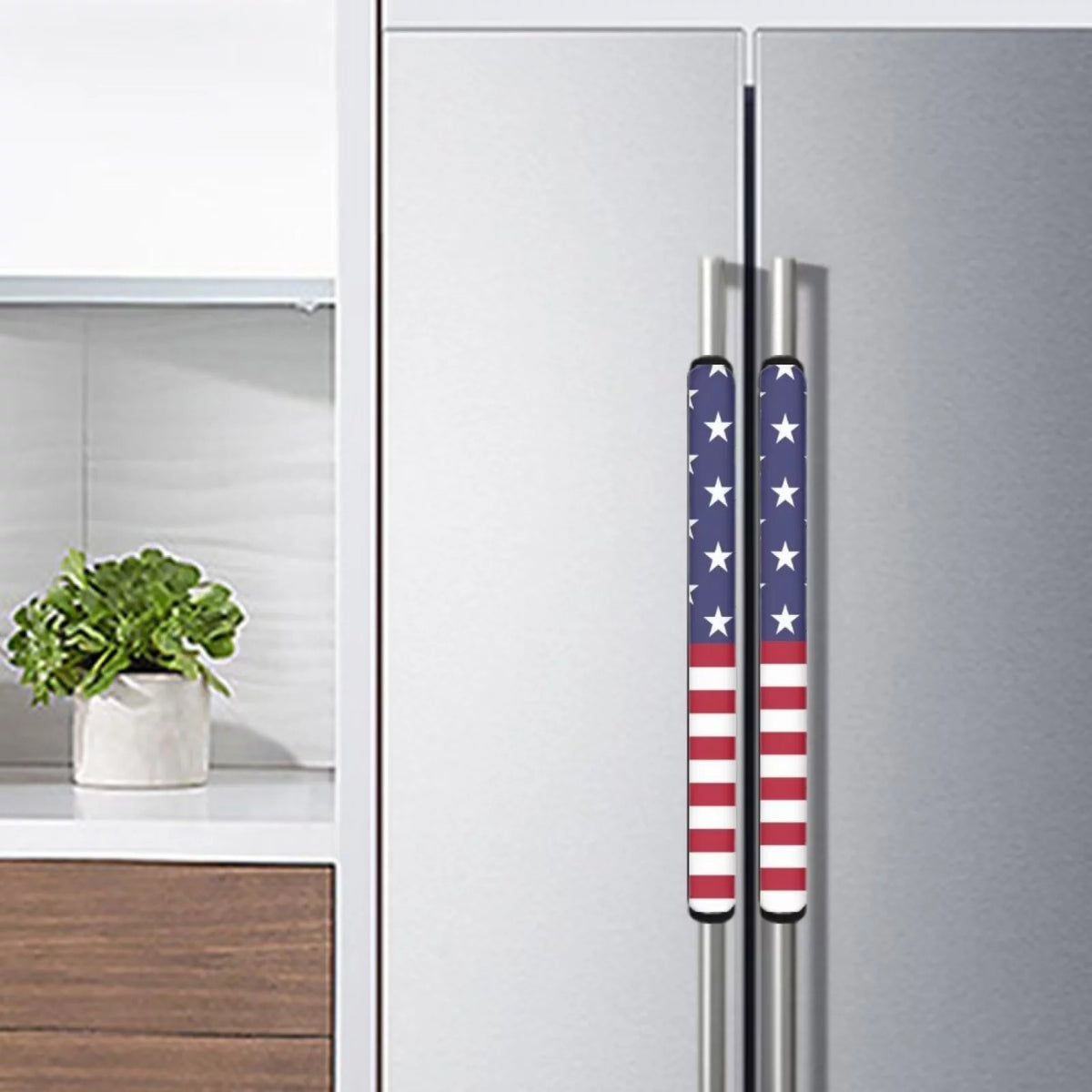 4pcs Refrigerator Door Handle Cover Set T127