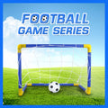 Folding Mini Soccer Ball Goal Post Net Set E85686