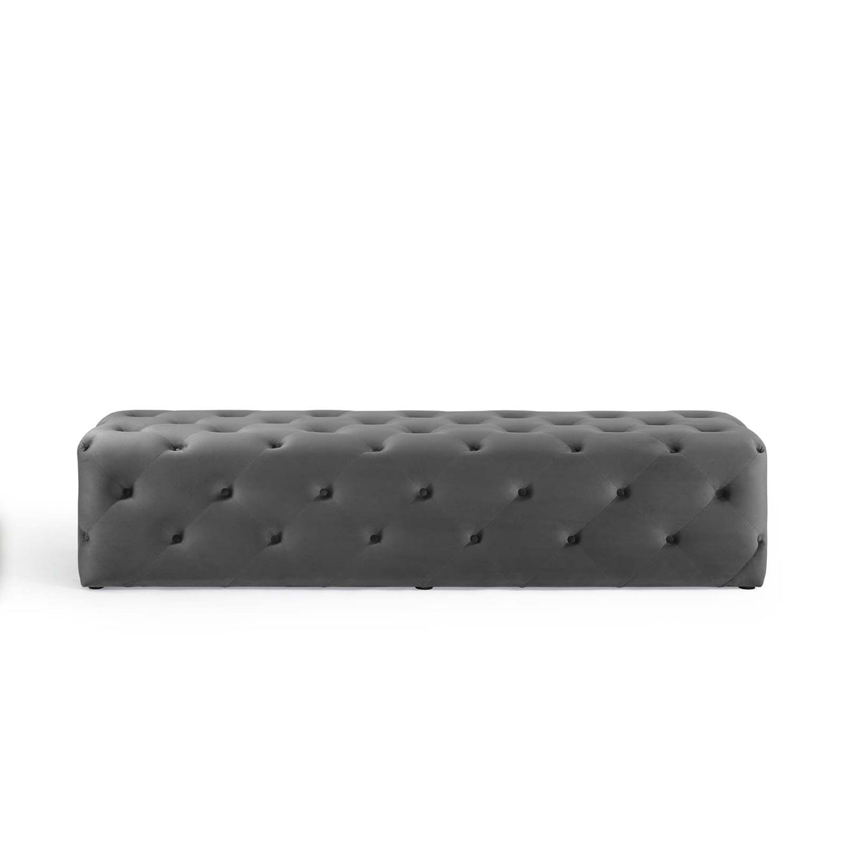 Tufted Velvet Accent Chair Bench W373449