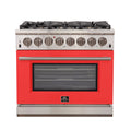 36 Inch Dual Fuel Range L514