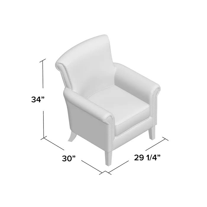Navy/White Armchair S51883