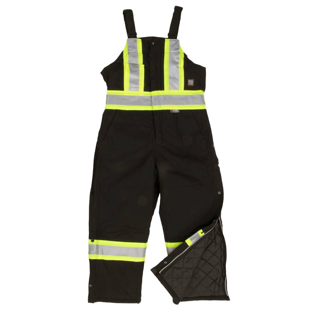 Black Insulated Safety Overall D523799