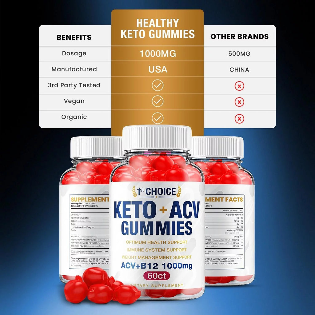 Apple Cider Vinegar Gummies Dietary Supplement 60 Gummies Q7661