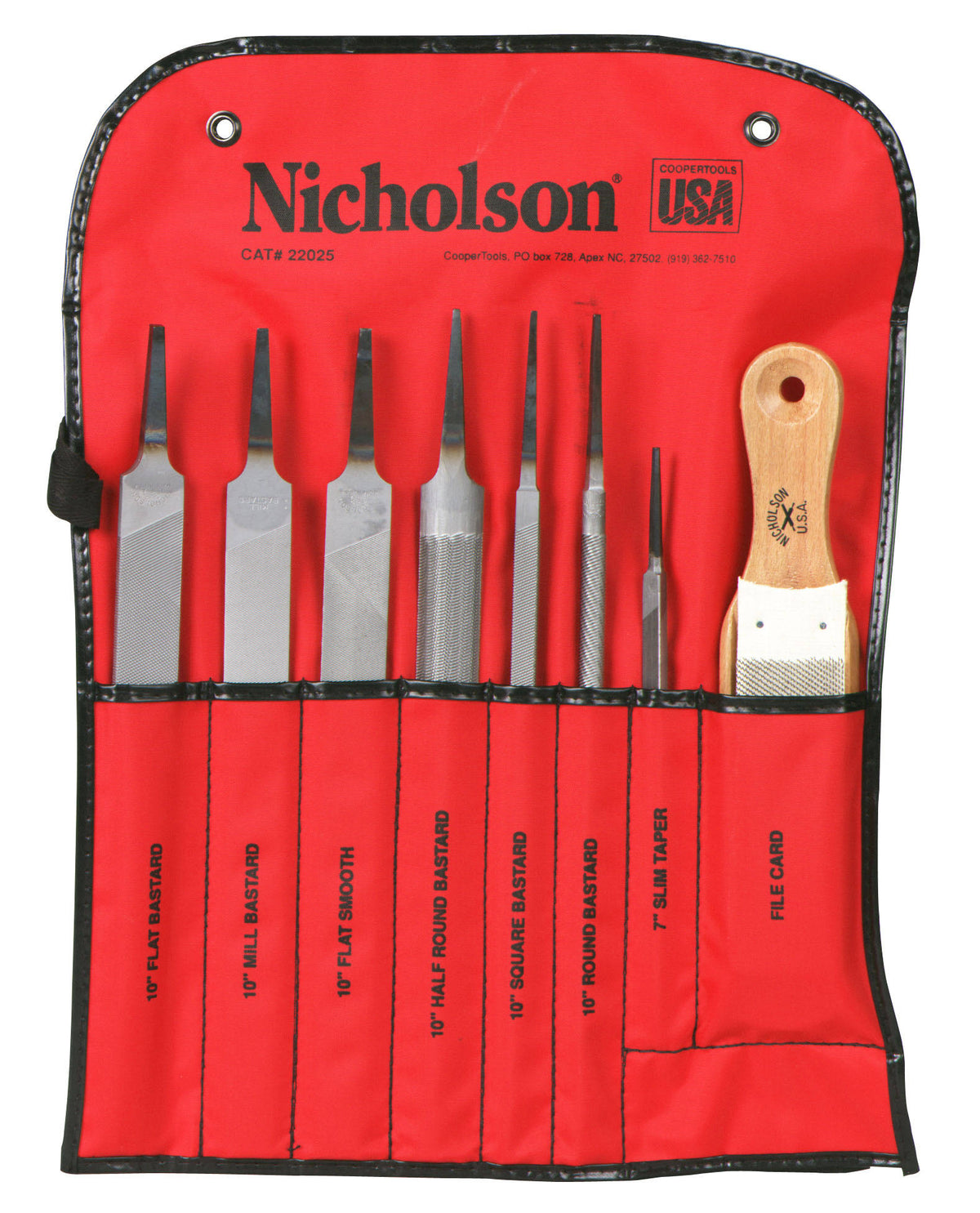 8 Piece Machinist File Kit B7217