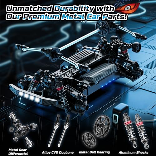1:16 4WD Off-Road RC Monster Truck with 2 Batteries L600