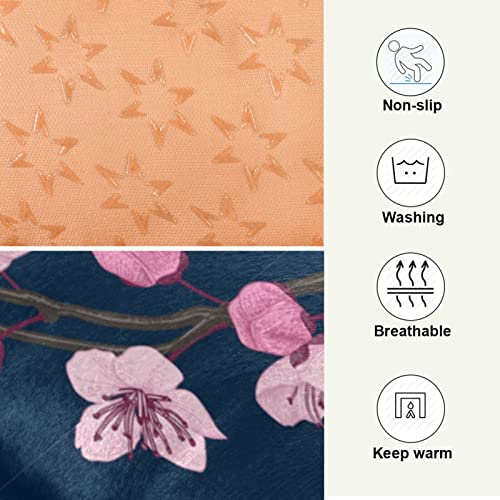 Soft Machine Washable Dog Bed Mat with Anti-Slip Bottom R4494