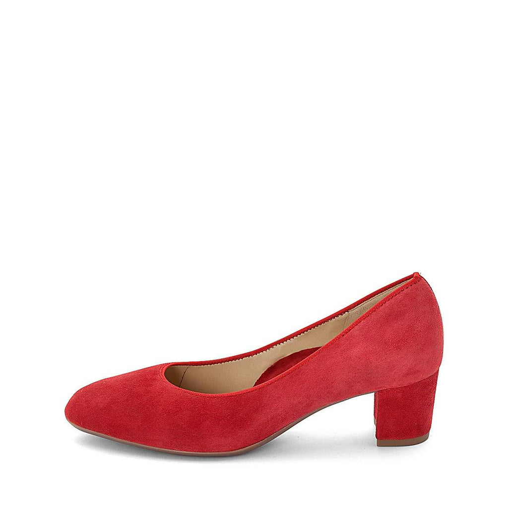 Kendall Red Leather Ankle Boots P549148