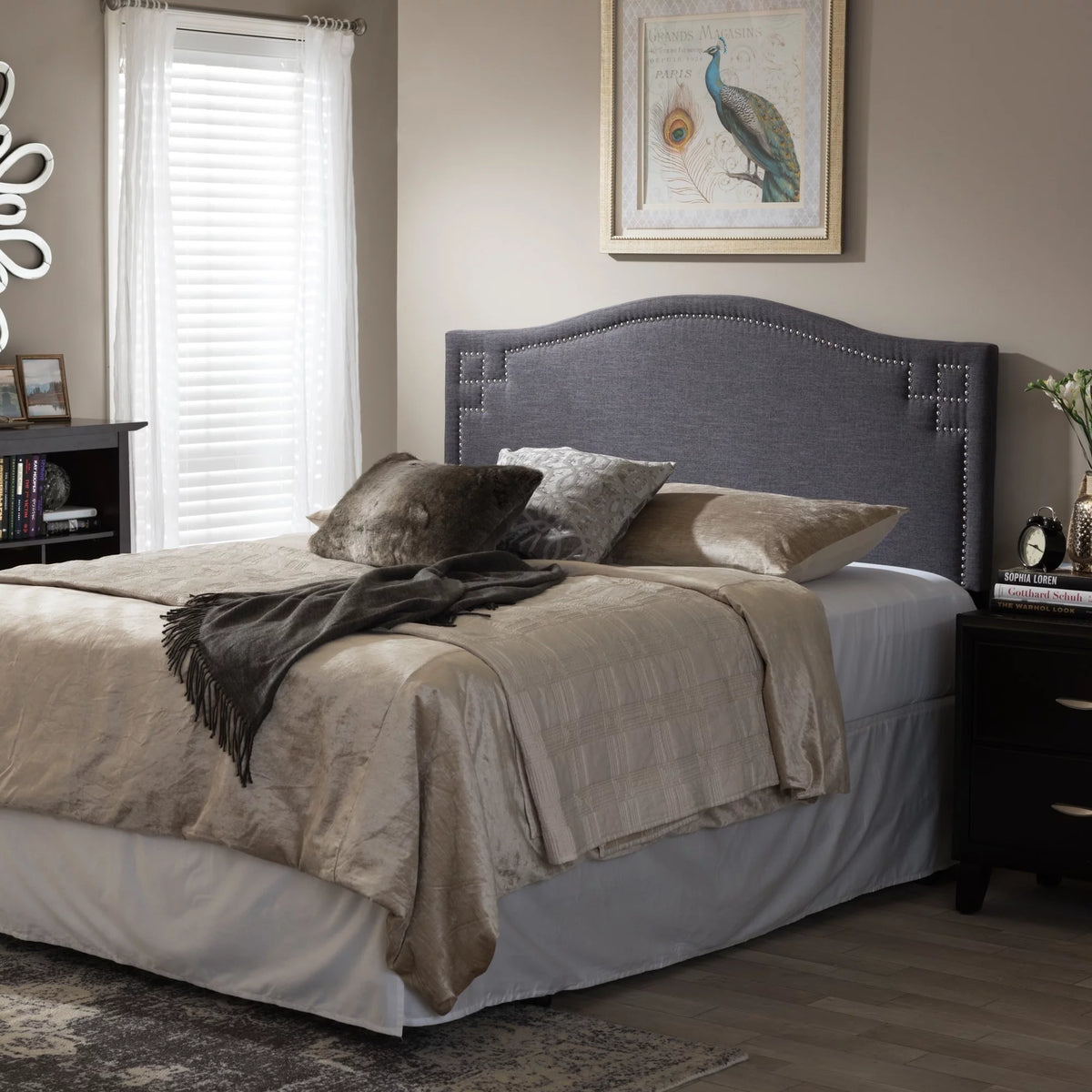 Modern Fabric Upholstered Headboard H801