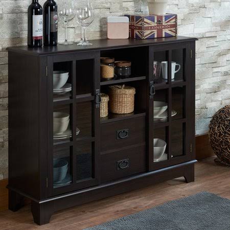 2 Drawer 2 Door Accent Cabinet Espresso I665848