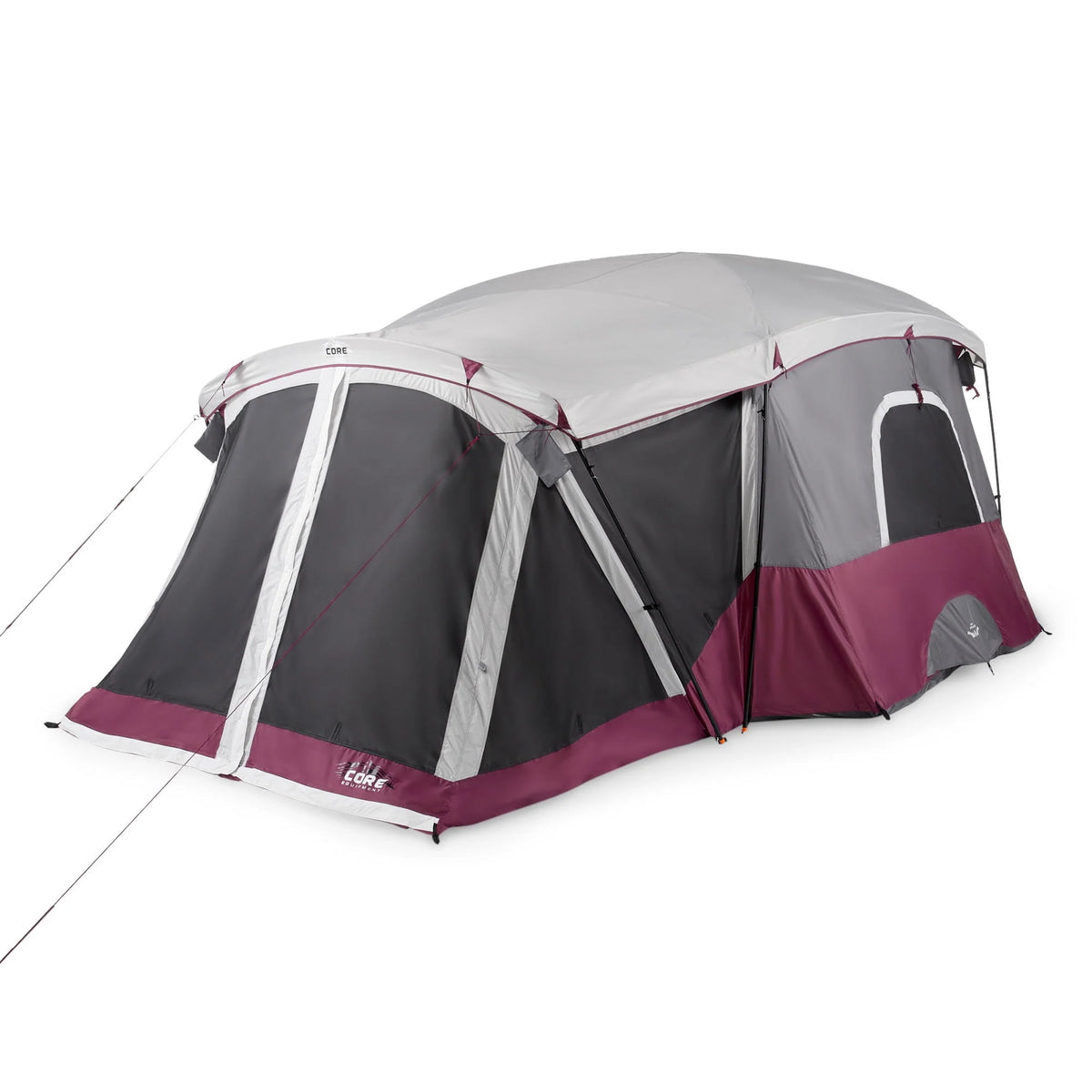 11-Person Camping Cabin Tent with Screen Room, Red X10914