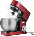 6.5QT Stainless Steel 6-Speeds Tilt-Head Electric Stand Mixer H827