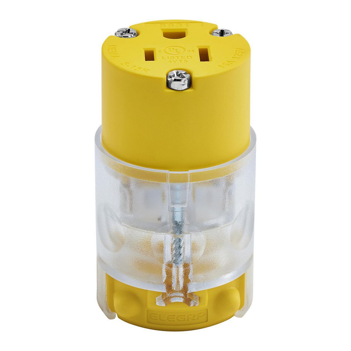 15 Amp 12-18 AWG Light Up Female Connector W57227