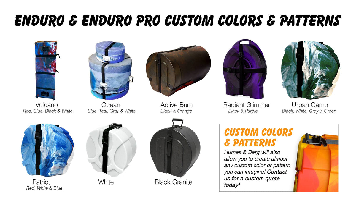 16x24 Black Bass Drum Case C91800