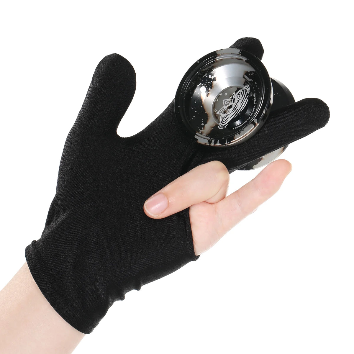 Aluminum Yoyo Ball with Bearing Strings and Glove D2928