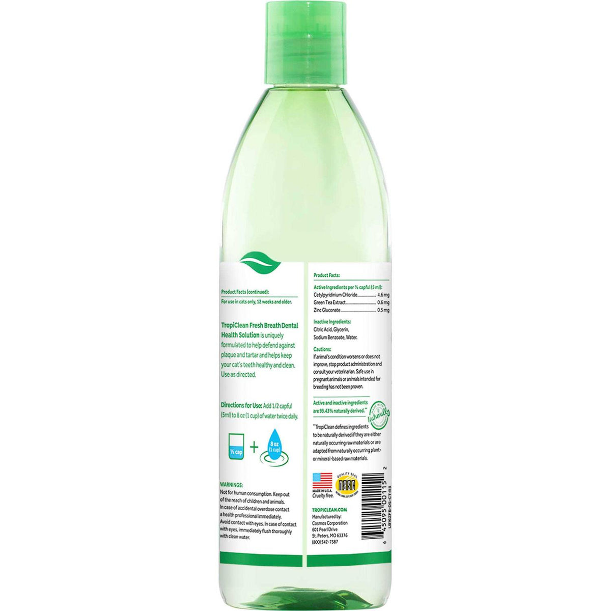 Fresh Breath Water Additive for Cats B602